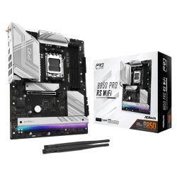 Asrock B850 PRO RS WIFI, AMD B850, AM5,  ATX, 4 DDR5, HDMI, USB-C (DP-alt), Wi-Fi 6E, 2.5G LAN, RGB, 4x M.2 Asrock B850 PRO RS WIFI, AMD B850, AM5,  ATX, 4 DDR5, HDMI, USB-C (DP-alt), Wi-Fi 6E, 2.5G LAN, RGB, 4x M.2